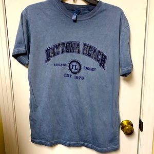 Coconut Creek blue washed shirt Daytona Beach